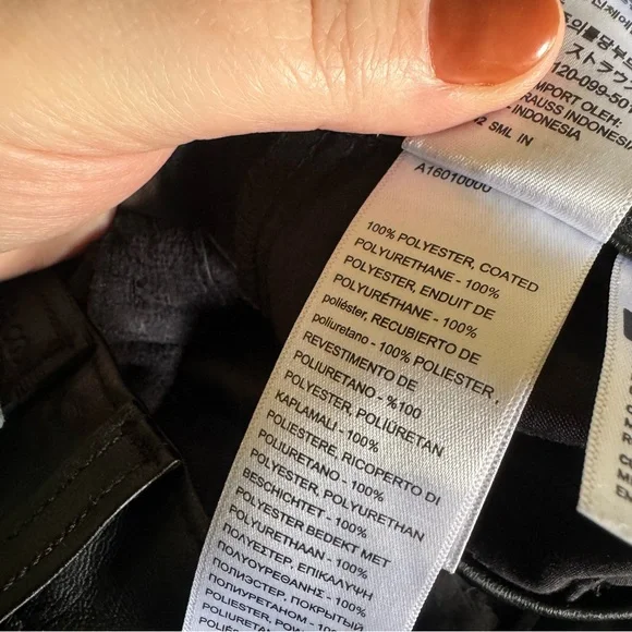 Levi’s | Premium 70’s Flare Faux Leather Jeans - Picture 7 of 7